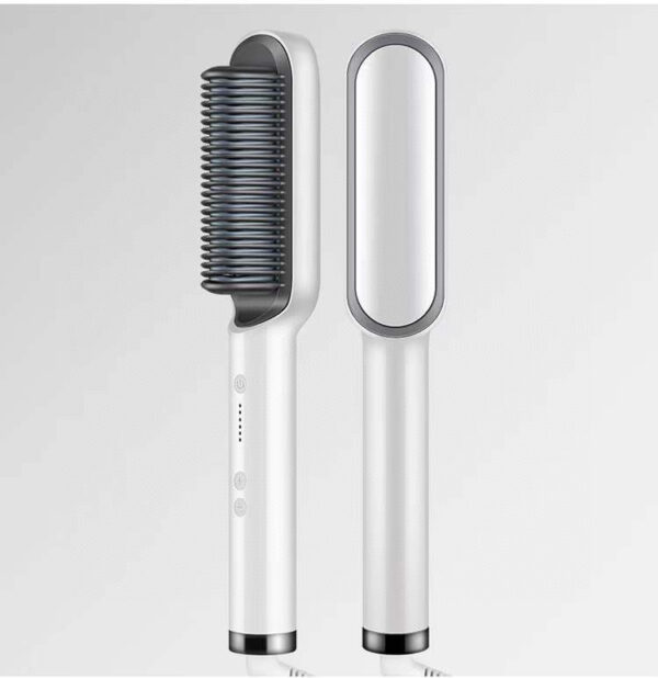 New 2 In 1 Hair Straightener Hot Comb Negative Ion Curling Tong Dual-purpose Electric Hair Brush - Image 9