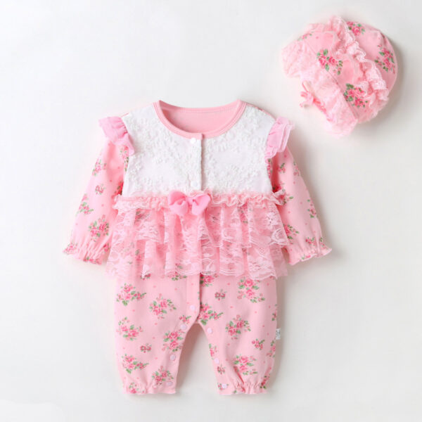 Baby girl baby onesies - Image 3